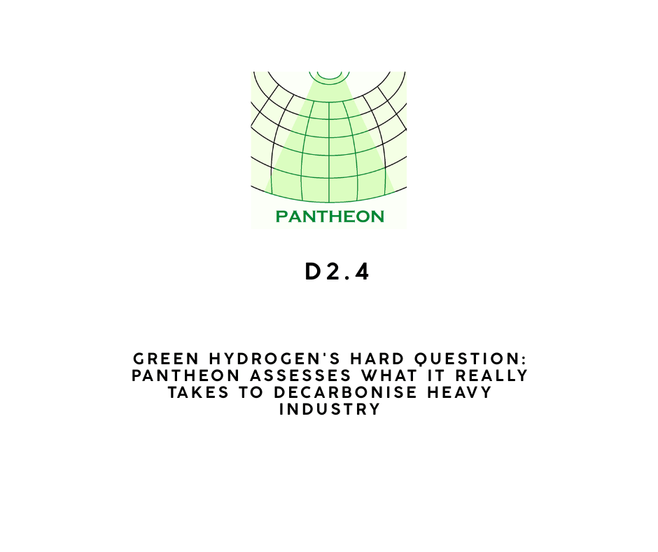 Read more about the article 绿氢的核心之问：PANTHEON项目评估重工业真正脱碳所需条件